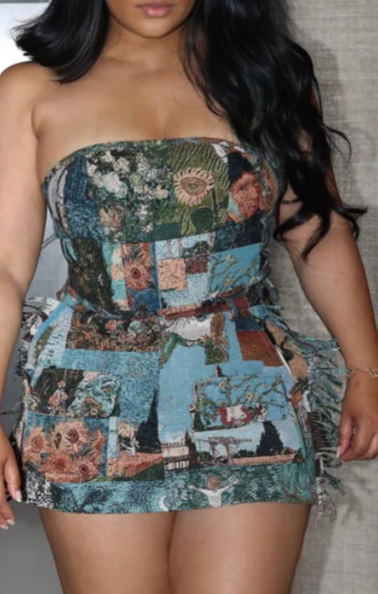 Out Of Hand Tapestry Skirt Set