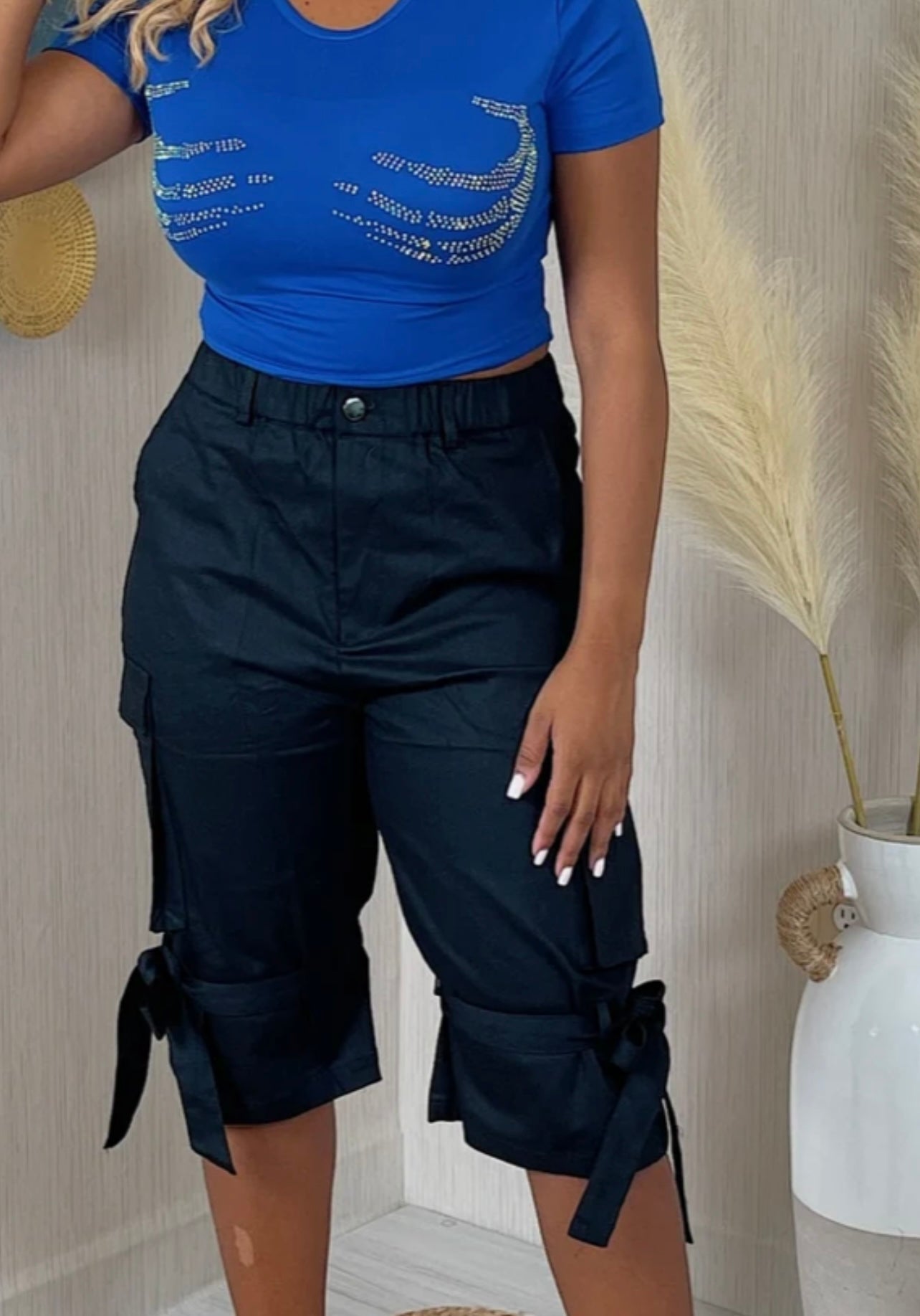 Capri Tie Pants
