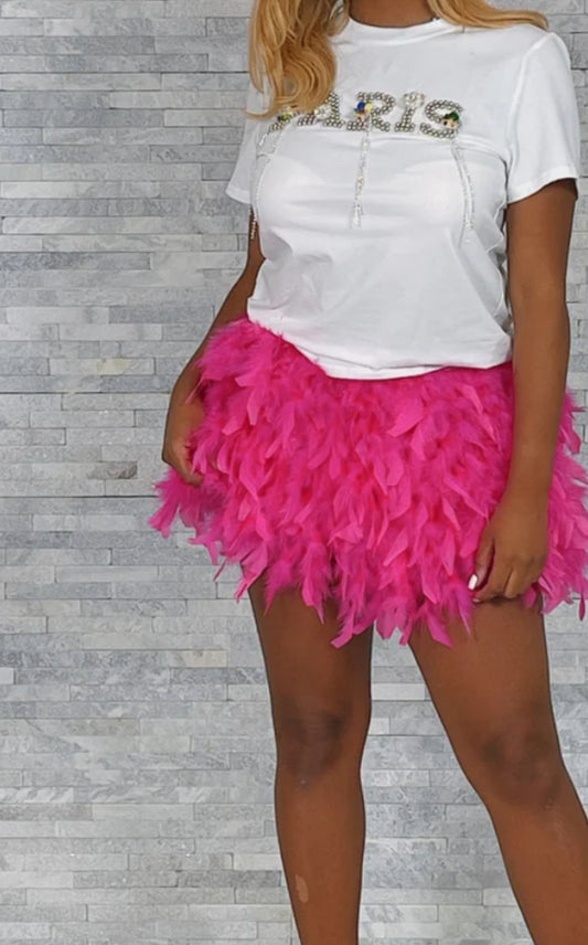 Feather Frock Skirt