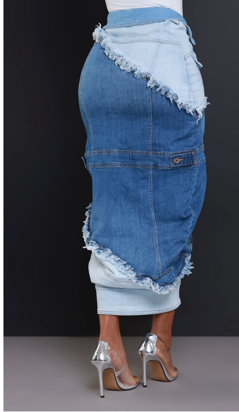 Dani Denim Skirt