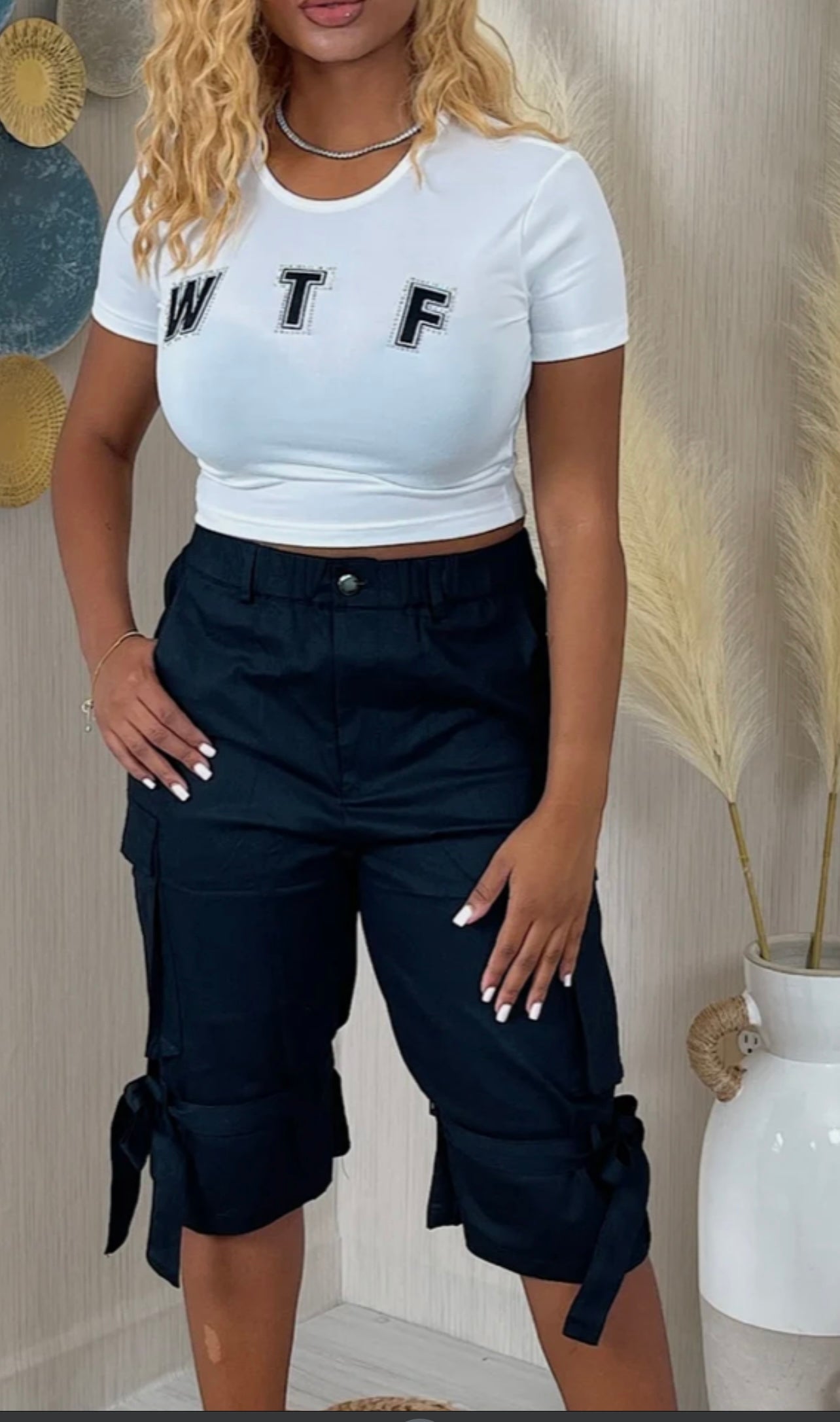 Capri Tie Pants
