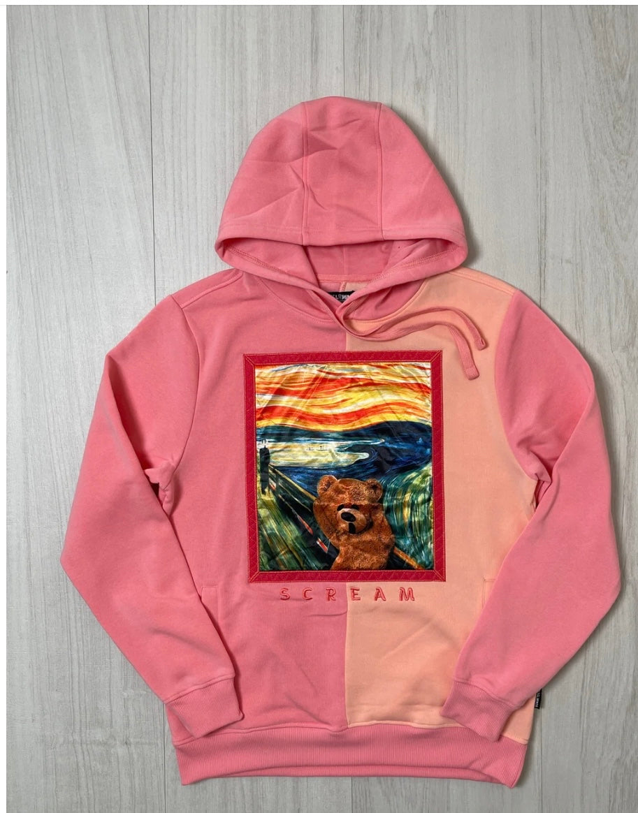 Scream Split Hoodie