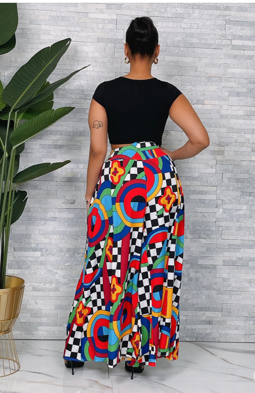 Abbie Abstract Pants