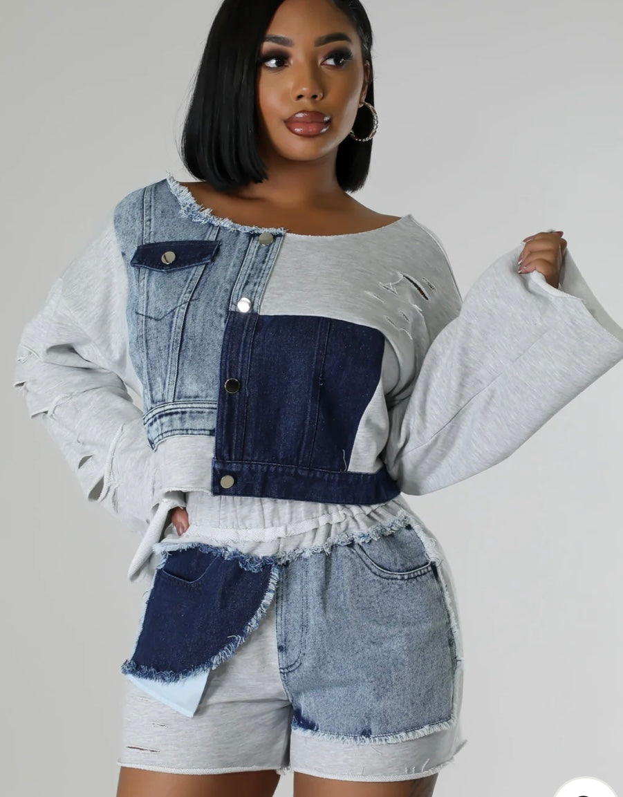 Dizzy Dem Denim Set