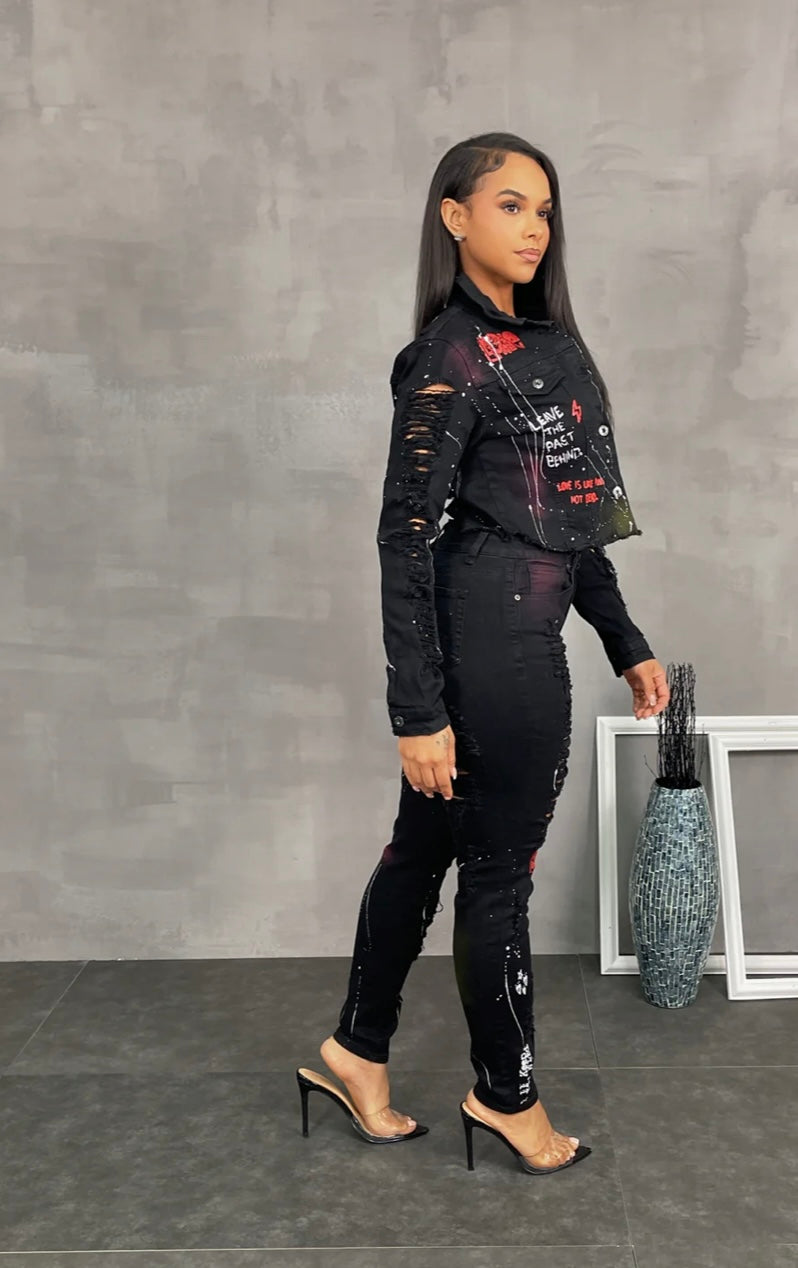 Star Girl Jean Set