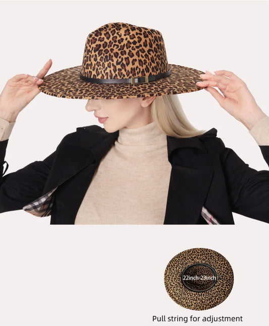 Cheetah Girl Fedora