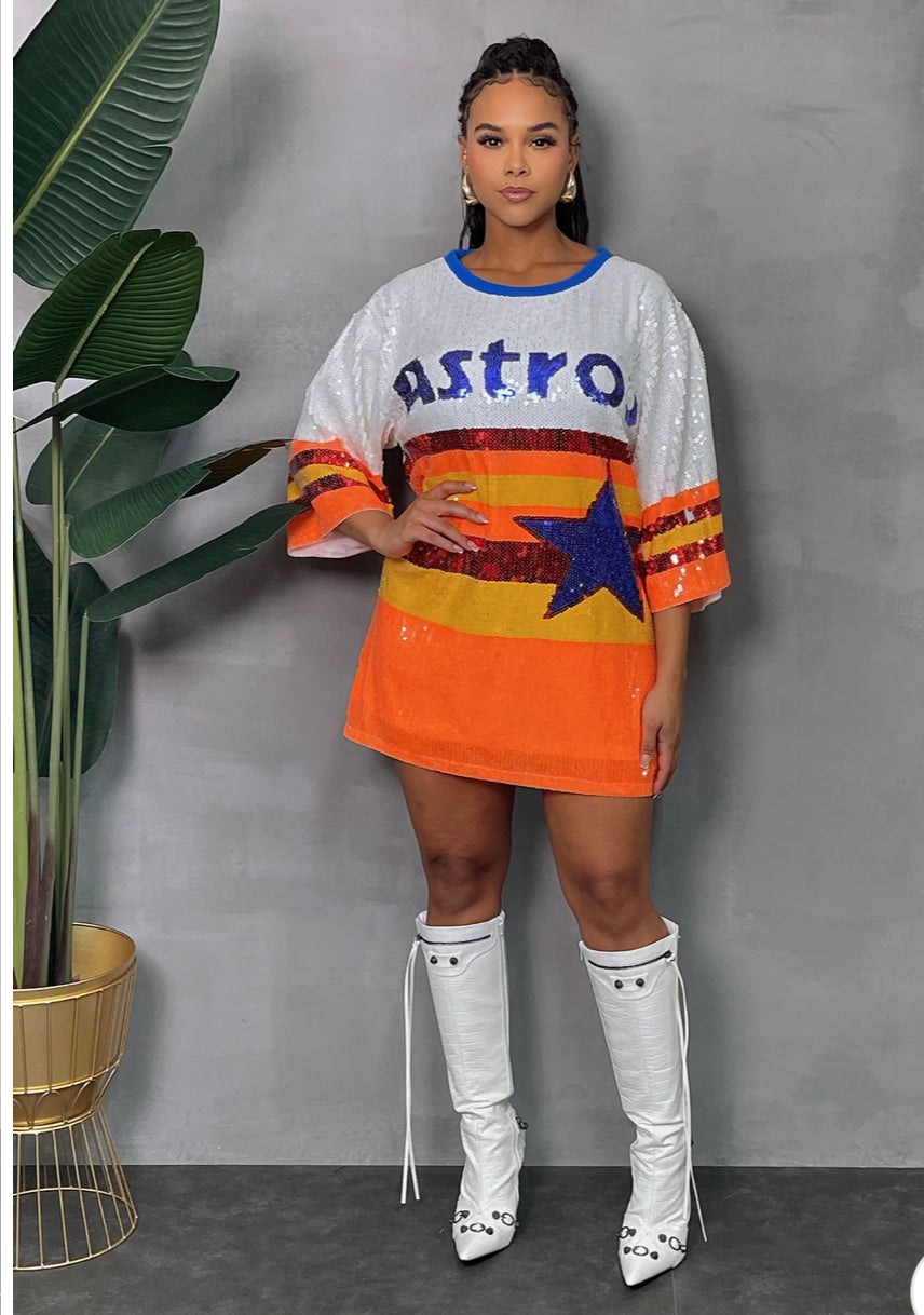 Houston Astro Dress