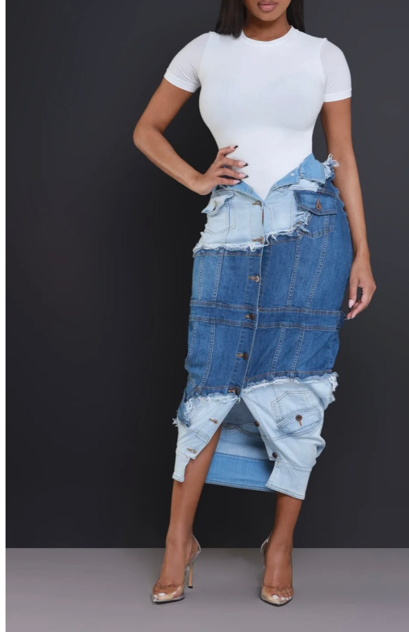 Dani Denim Skirt