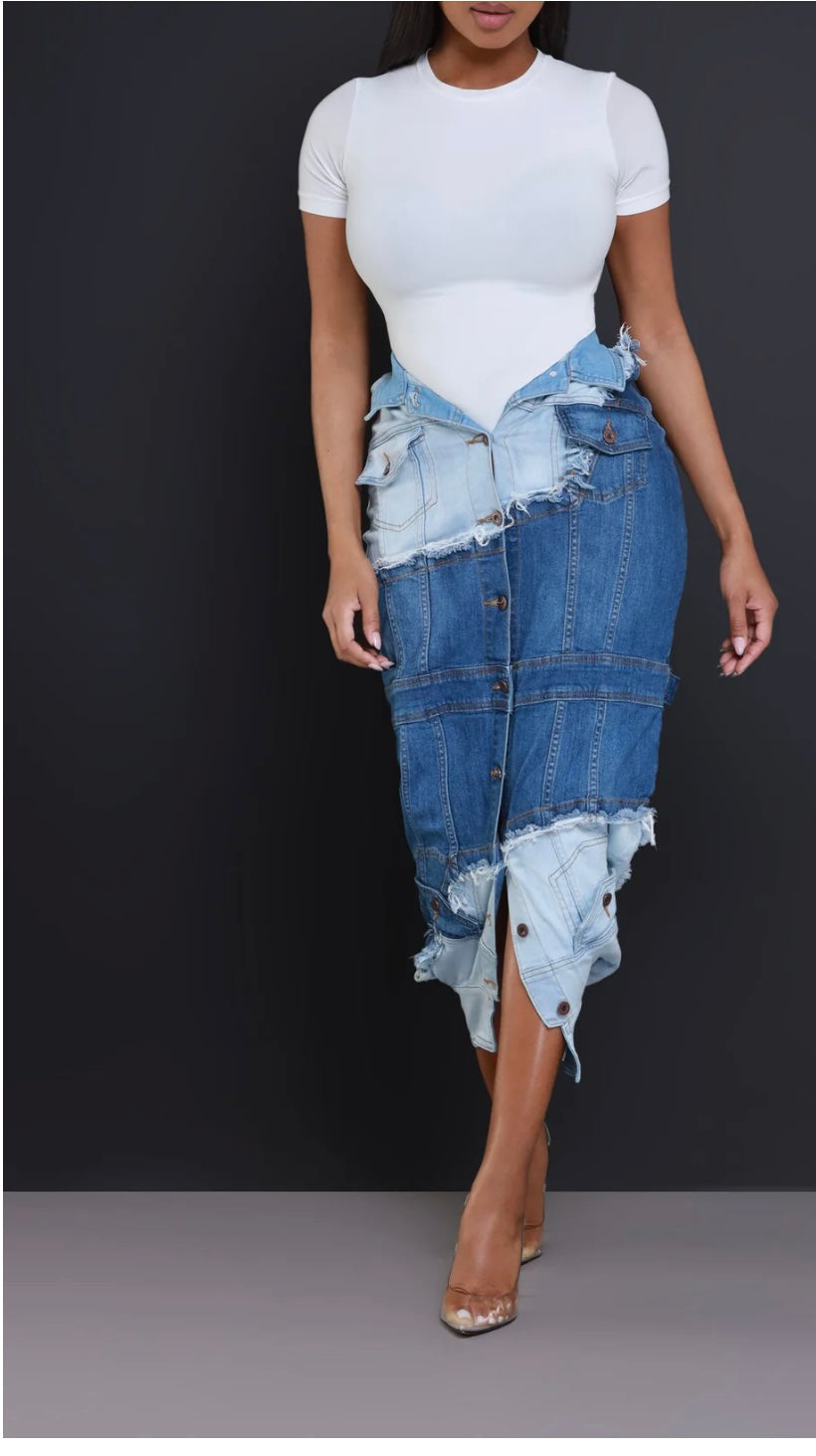 Dani Denim Skirt