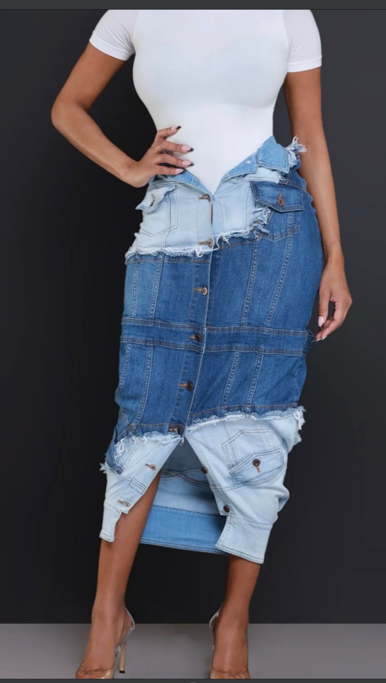 Dani Denim Skirt