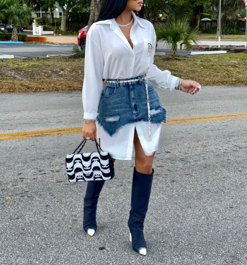 Keena Shirt Dress