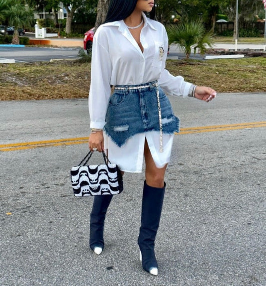 Keena Shirt Dress