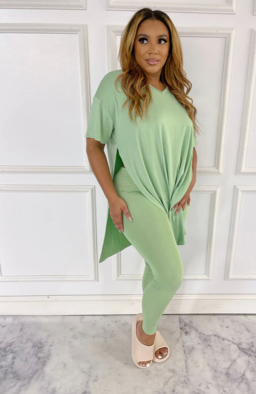 Ava Split Top/Legging