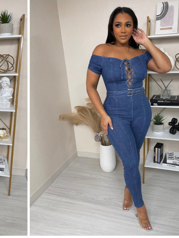 Danielle Denim Jumpsuit