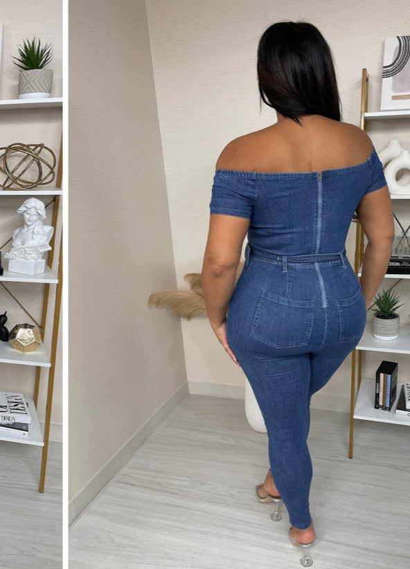 Danielle Denim Jumpsuit