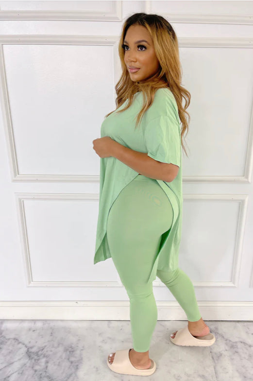 Ava Split Top/Legging