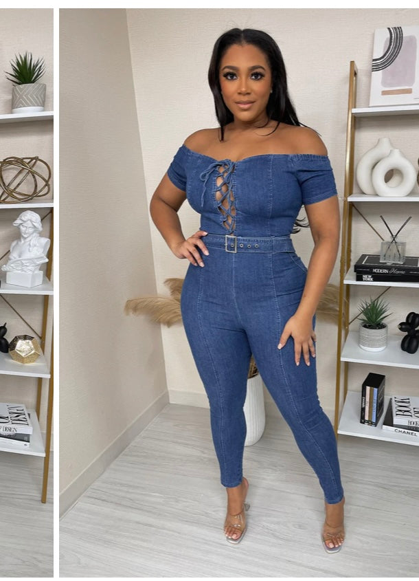 Danielle Denim Jumpsuit